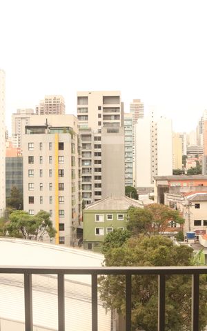 Studio para alugar com 23m², 1 quarto e sem vagaVaranda