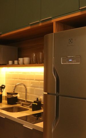 Studio para alugar com 23m², 1 quarto e sem vagaCozinha