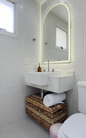 Apartamento para alugar com 50m², 2 quartos e 1 vagaBanheiro da Suíte