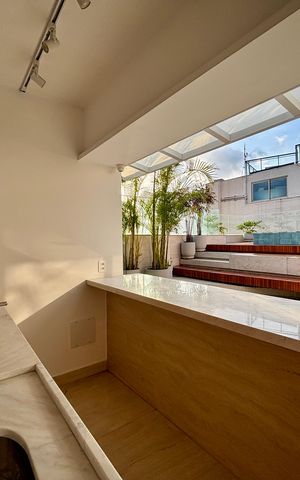 Apartamento à venda com 415m², 4 quartos e 3 vagas Apartamento à venda com 415m², 4 quartos e 3 vagasCobertura - cozinha