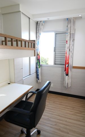 Apartamento para alugar com 78m², 3 quartos e 1 vagaQuarto 1