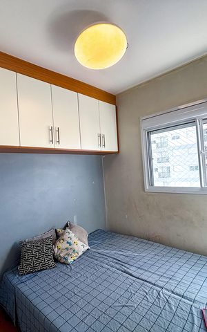 Apartamento para alugar com 46m², 2 quartos e 1 vaga Apartamento para alugar com 46m², 2 quartos e 1 vagaQuarto 1