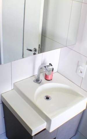 Apartamento para alugar com 46m², 2 quartos e 1 vaga Apartamento para alugar com 46m², 2 quartos e 1 vagaBanheiro