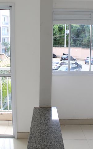 Apartamento para alugar com 47m², 2 quartos e 1 vagaCozinha e Área de Serviço