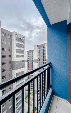 Apartamento à venda com 37m², 2 quartos e sem vagaVaranda da Sala