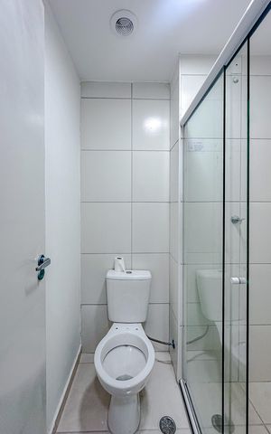 Apartamento à venda com 37m², 2 quartos e sem vagaBanheiro