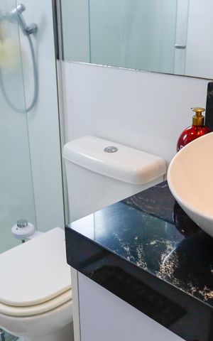Apartamento à venda com 104m², 3 quartos e 2 vagas Apartamento à venda com 104m², 3 quartos e 2 vagasBanheiro da Suíte 3