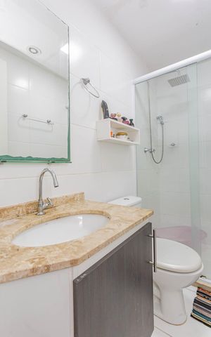Apartamento à venda com 62m², 2 quartos e 1 vagaBanheiro da Suíte