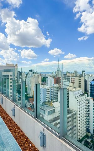 Apartamento para alugar com 27m², 1 quarto e sem vaga Apartamento para alugar com 27m², 1 quarto e sem vagaPiscina