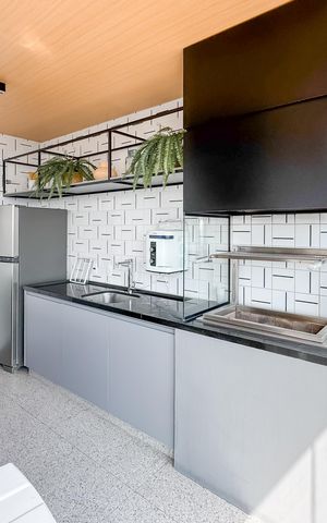 Apartamento para alugar com 27m², 1 quarto e sem vaga Apartamento para alugar com 27m², 1 quarto e sem vagaEspaço Gourmet