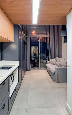 Apartamento para alugar com 27m², 1 quarto e sem vaga Apartamento para alugar com 27m², 1 quarto e sem vagaSala