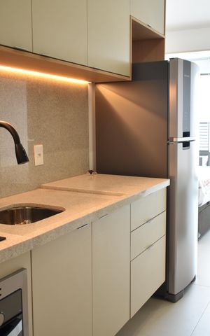Studio à venda com 27m², 1 quarto e sem vagaStudio