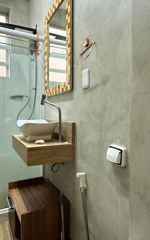 Apartamento para alugar com 35m², 1 quarto e sem vagaBanheiro Social