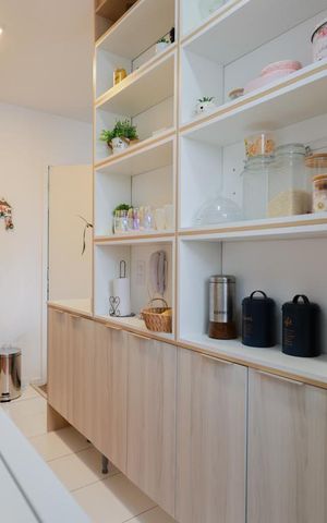 Apartamento para alugar com 42m², 2 quartos e 1 vaga Apartamento para alugar com 42m², 2 quartos e 1 vagaCozinha e Área de Serviço