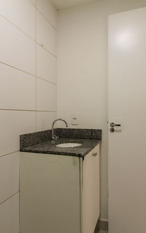 Apartamento para alugar com 47m², 2 quartos e 1 vaga Apartamento para alugar com 47m², 2 quartos e 1 vagaBanheiro