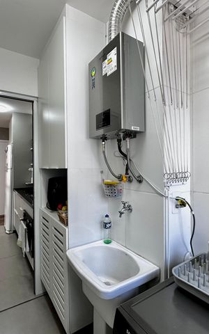 Apartamento à venda com 83m², 2 quartos e 2 vagas Apartamento à venda com 83m², 2 quartos e 2 vagasÁrea de Serviço