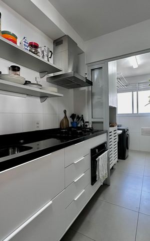 Apartamento à venda com 83m², 2 quartos e 2 vagas Apartamento à venda com 83m², 2 quartos e 2 vagasCozinha