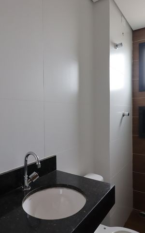 Apartamento à venda com 94m², 2 quartos e 2 vagasBanheiro Social