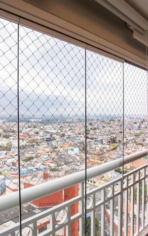 Apartamento à venda com 51m², 2 quartos e 1 vagaSacada/Sala