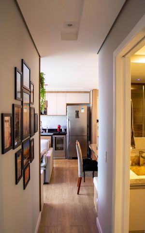Apartamento à venda com 51m², 2 quartos e 1 vagaCorredor