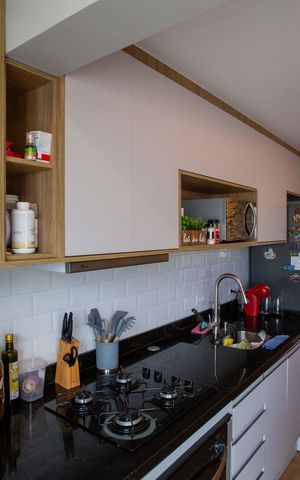 Apartamento à venda com 51m², 2 quartos e 1 vagaCozinha
