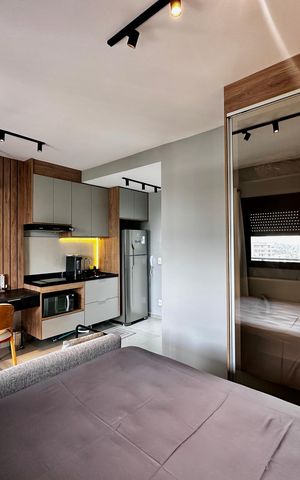 Studio para alugar com 29m², 1 quarto e 1 vagaStudio