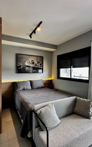 Studio para alugar com 29m², 1 quarto e 1 vagaStudio