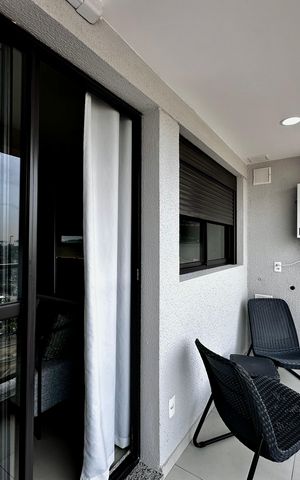 Studio para alugar com 29m², 1 quarto e 1 vagaSacada