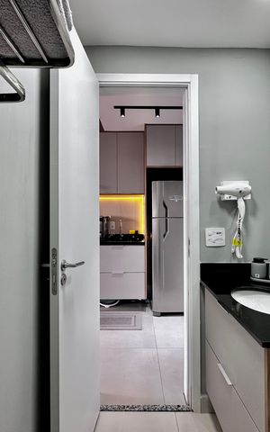 Studio para alugar com 29m², 1 quarto e 1 vagaBanheiro