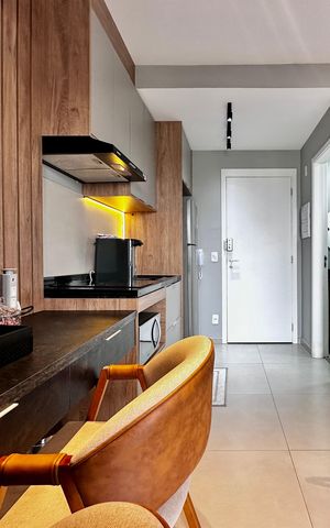 Studio para alugar com 29m², 1 quarto e 1 vagaStudio