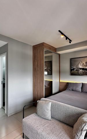 Studio para alugar com 29m², 1 quarto e 1 vagaStudio