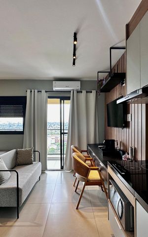 Studio para alugar com 29m², 1 quarto e 1 vagaStudio