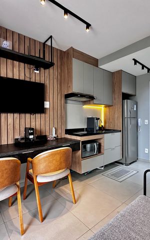 Studio para alugar com 29m², 1 quarto e 1 vagaStudio