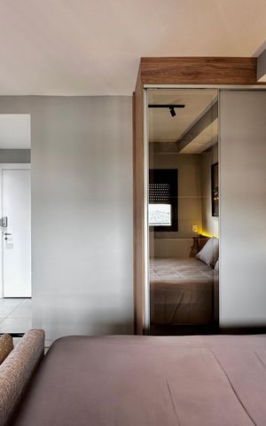 Studio para alugar com 29m², 1 quarto e 1 vagaStudio