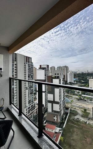 Studio para alugar com 29m², 1 quarto e 1 vagaSacada