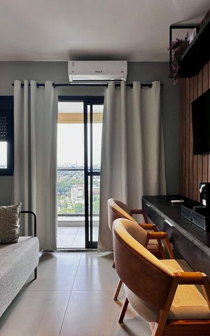 Studio para alugar com 29m², 1 quarto e 1 vagaStudio