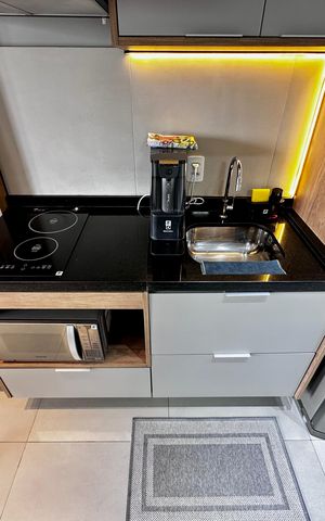 Studio para alugar com 29m², 1 quarto e 1 vagaStudio