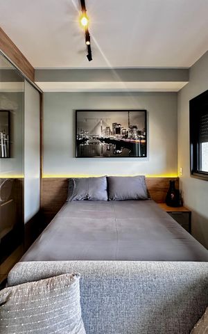 Studio para alugar com 29m², 1 quarto e 1 vagaStudio
