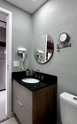 Studio para alugar com 29m², 1 quarto e 1 vagaBanheiro
