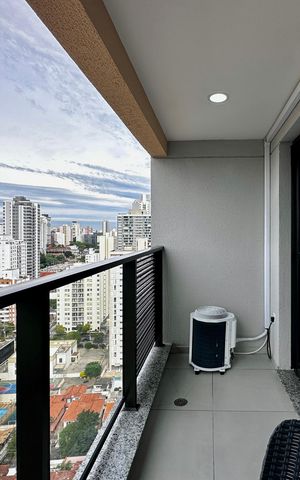 Studio para alugar com 29m², 1 quarto e 1 vagaSacada
