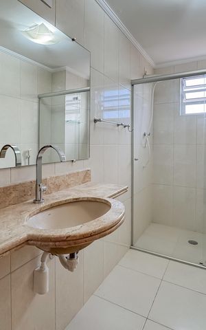 Apartamento à venda com 45m², 1 quarto e 1 vaga Apartamento à venda com 45m², 1 quarto e 1 vagaBanheiro