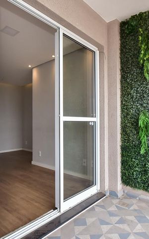 Apartamento à venda com 48m², 2 quartos e 1 vagaVaranda da Sala/Cozinha