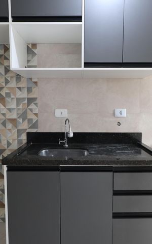 Apartamento para alugar com 43m², 2 quartos e sem vagaCozinha e Área de Serviço