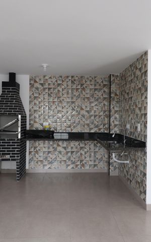 Apartamento para alugar com 43m², 2 quartos e sem vagaÁrea comum - Salão de festas