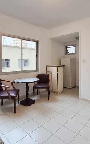 Apartamento para alugar com 39m², 1 quarto e sem vagaSala
