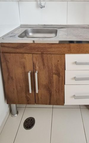 Apartamento para alugar com 39m², 1 quarto e sem vagaCozinha 