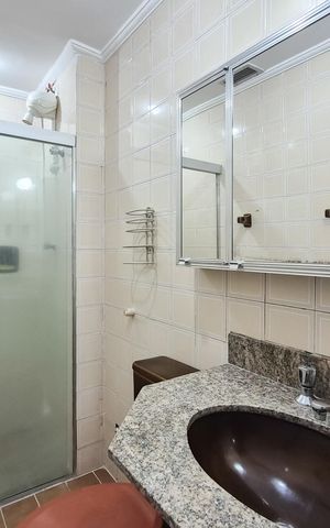 Apartamento para alugar com 39m², 1 quarto e 1 vagaBanheiro da Suíte