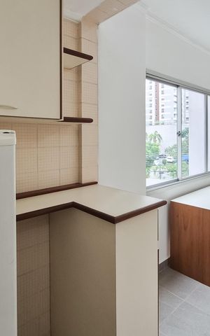 Apartamento para alugar com 39m², 1 quarto e 1 vagaCozinha - Armários