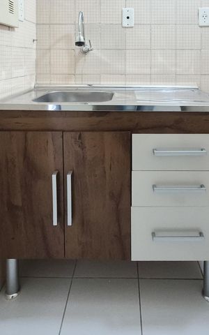 Apartamento para alugar com 40m², 1 quarto e 1 vagaCozinha - Armários