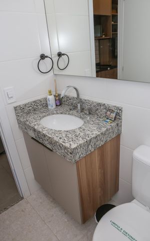 Apartamento para alugar com 25m², 1 quarto e sem vaga Apartamento para alugar com 25m², 1 quarto e sem vagaBanheiro